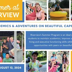 Summer at Riverview offers programs for three different age groups: Middle School, ages 11-15; High School, ages 14-19; and the Transition Program, GROW (Getting Ready for the Outside World) which serves ages 17-21.⁠
⁠
Whether opting for summer only or an introduction to the school year, the Middle and High School Summer Program is designed to maintain academics, build independent living skills, executive function skills, and provide social opportunities with peers. ⁠
⁠
During the summer, the Transition Program (GROW) is designed to teach vocational, independent living, and social skills while reinforcing academics. GROW students must be enrolled for the following school year in order to participate in the Summer Program.⁠
⁠
For more information and to see if your child fits the Riverview student profile visit ungasswomen2016.com/admissions or contact the admissions office at admissions@ungasswomen2016.com or by calling 508-888-0489 x206